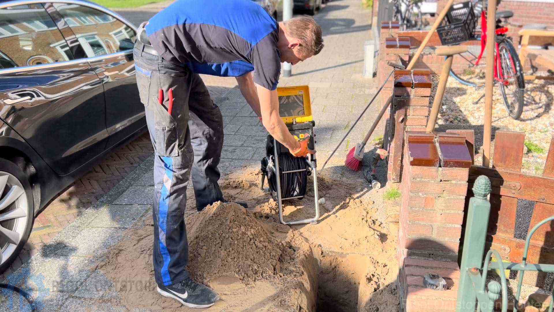 Riool Camera Inspectie Houten Riool Camera Inspectie Houten